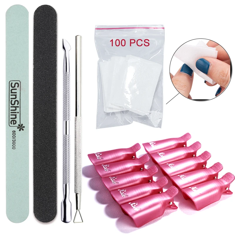 Dip Powder Nail - Soak Off Кутикула Толкатель Маникюрный Набор