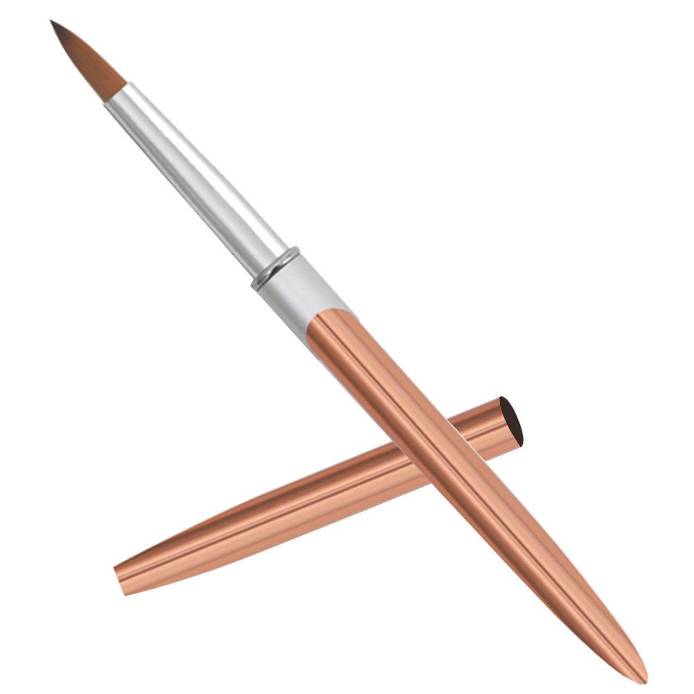 Nail Art Brush Set - Набор профессиональных алюминиевых кистей для нейл-арта: