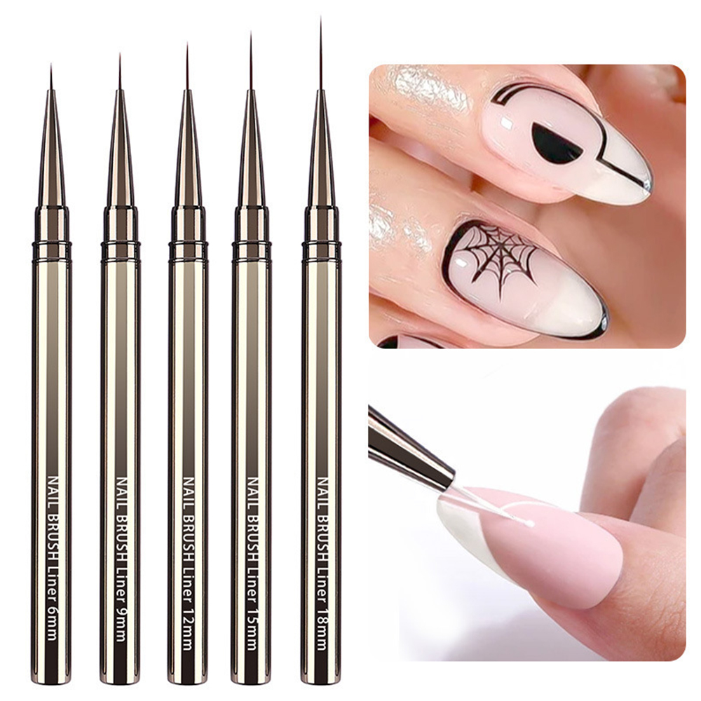 Nail Art Brush Set - Набор профессиональных кистей для нейл-арта из