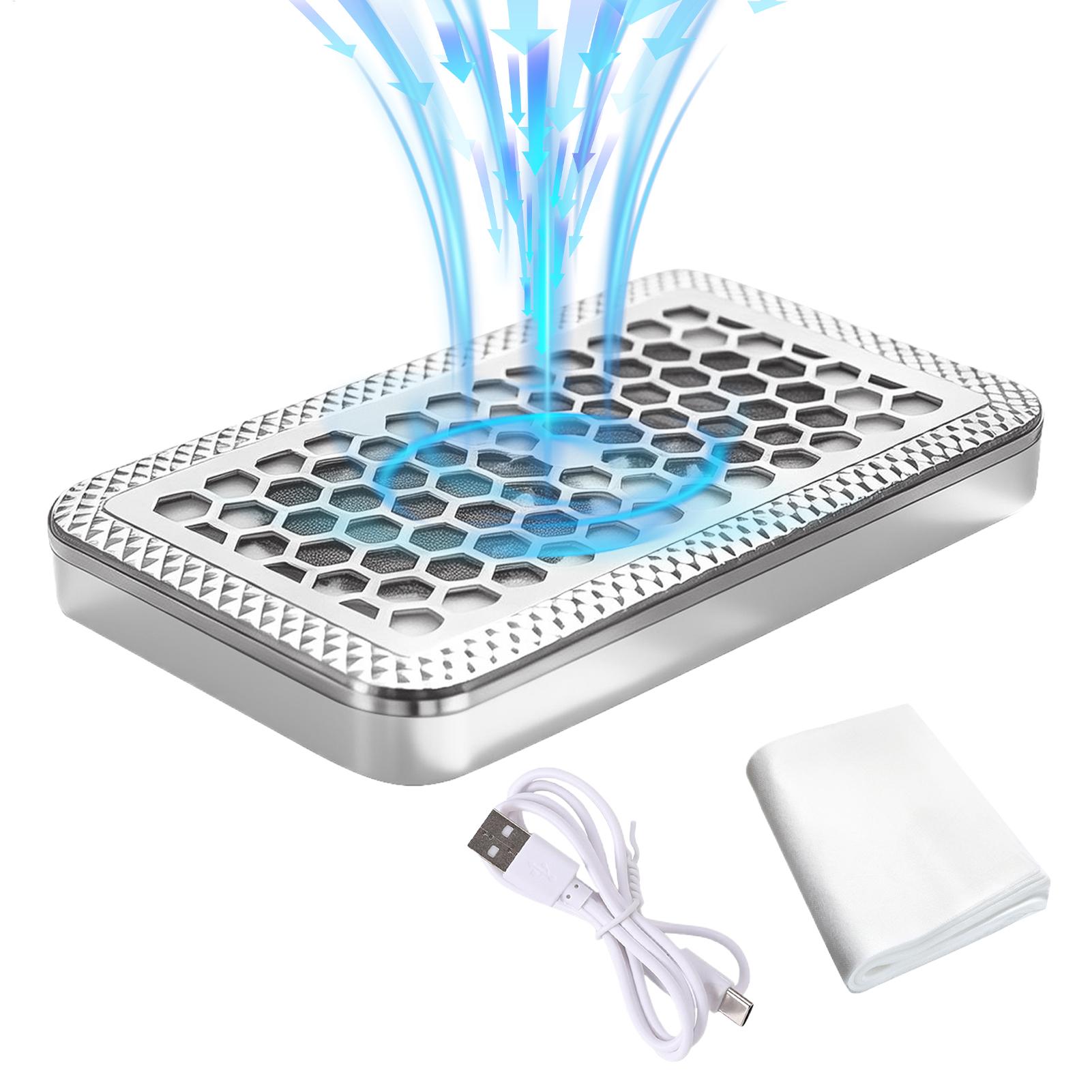 Dip Powder Nail - Мощный пылесборник для маникюра с USB-зарядкой,