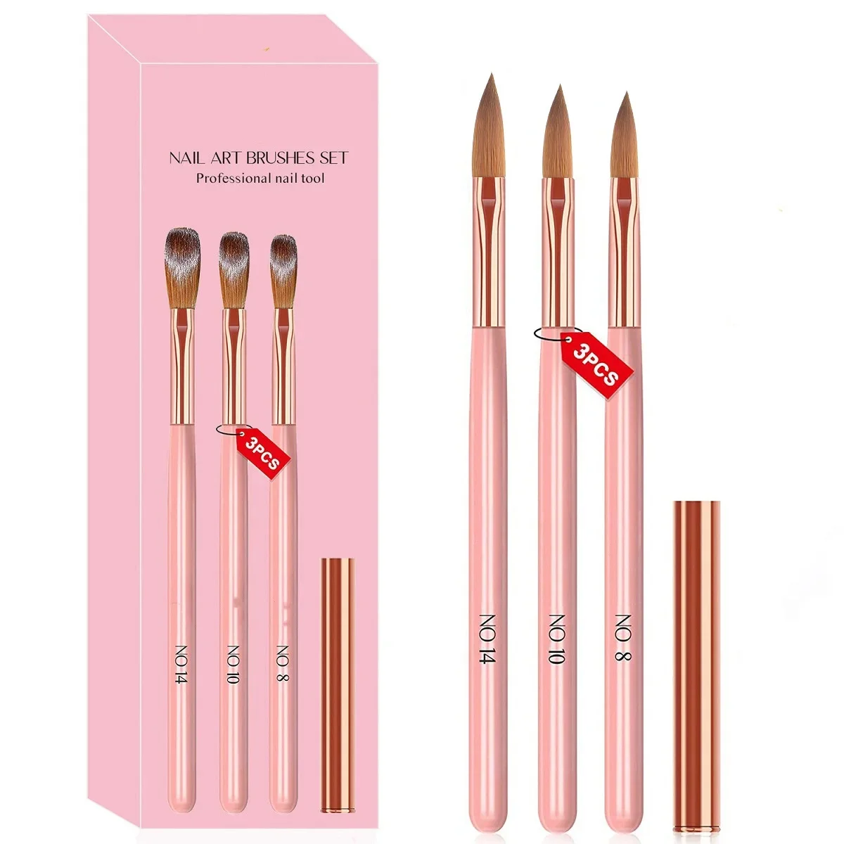 Nail Art Brush Set - Ручка для дизайна ногтей Специальный набор