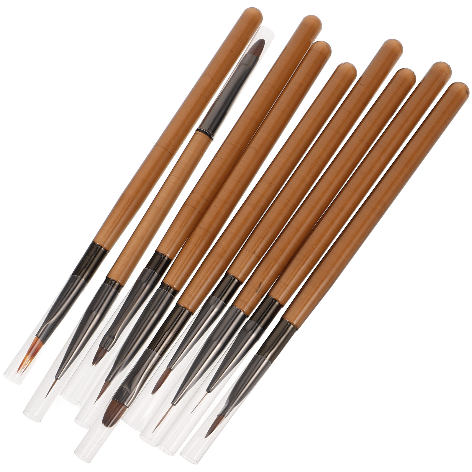 Nail Art Brush Set - Набор элегантных кистей для нейл-арта: кисти