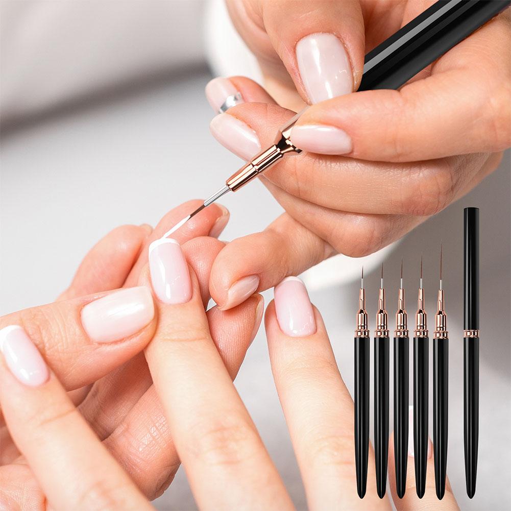Набор из 5 кистей для нейл-арт – обзор и цена Nail Art Brush Set