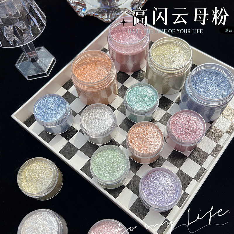 Блестящая пудра с эффектом рус – обзор и цена Dip Powder Nail