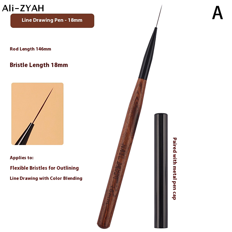 【ZYH】Набор кистей для нейл-арт – обзор и цена Nail Art Brush Set