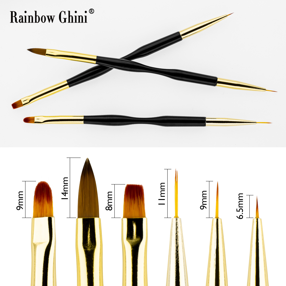 Набор кистей для нейл-арта Rai – обзор и цена Nail Art Brush Set