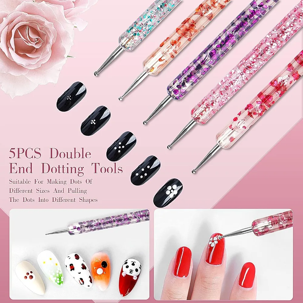 Набор из 32 кистей для нейл-ар – обзор и цена Nail Art Brush Set