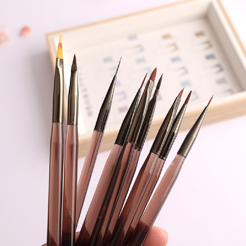 Набор из 9 кистей для нейл-арт – обзор и цена Nail Art Brush Set