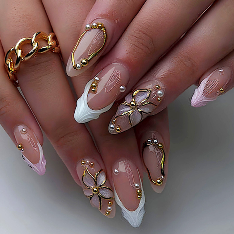 24 шт. накладных ногтей с леоп – обзор и цена Nail Art Leopard