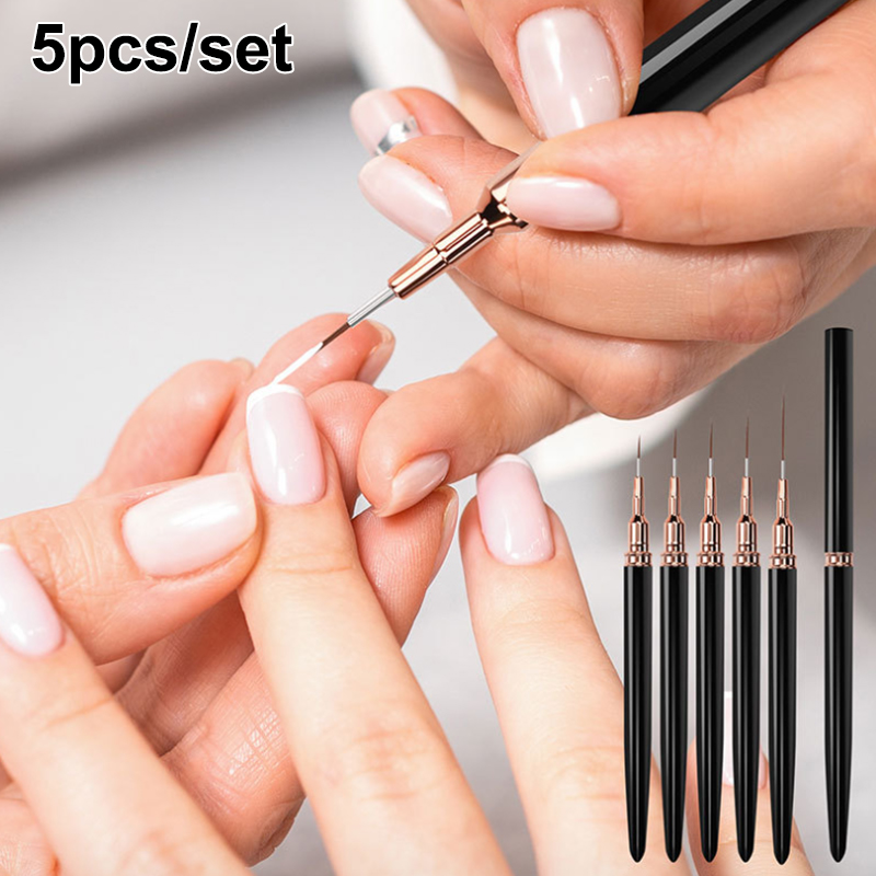 З. Набор из 5 профессиональных – обзор и цена Nail Art Brush Set