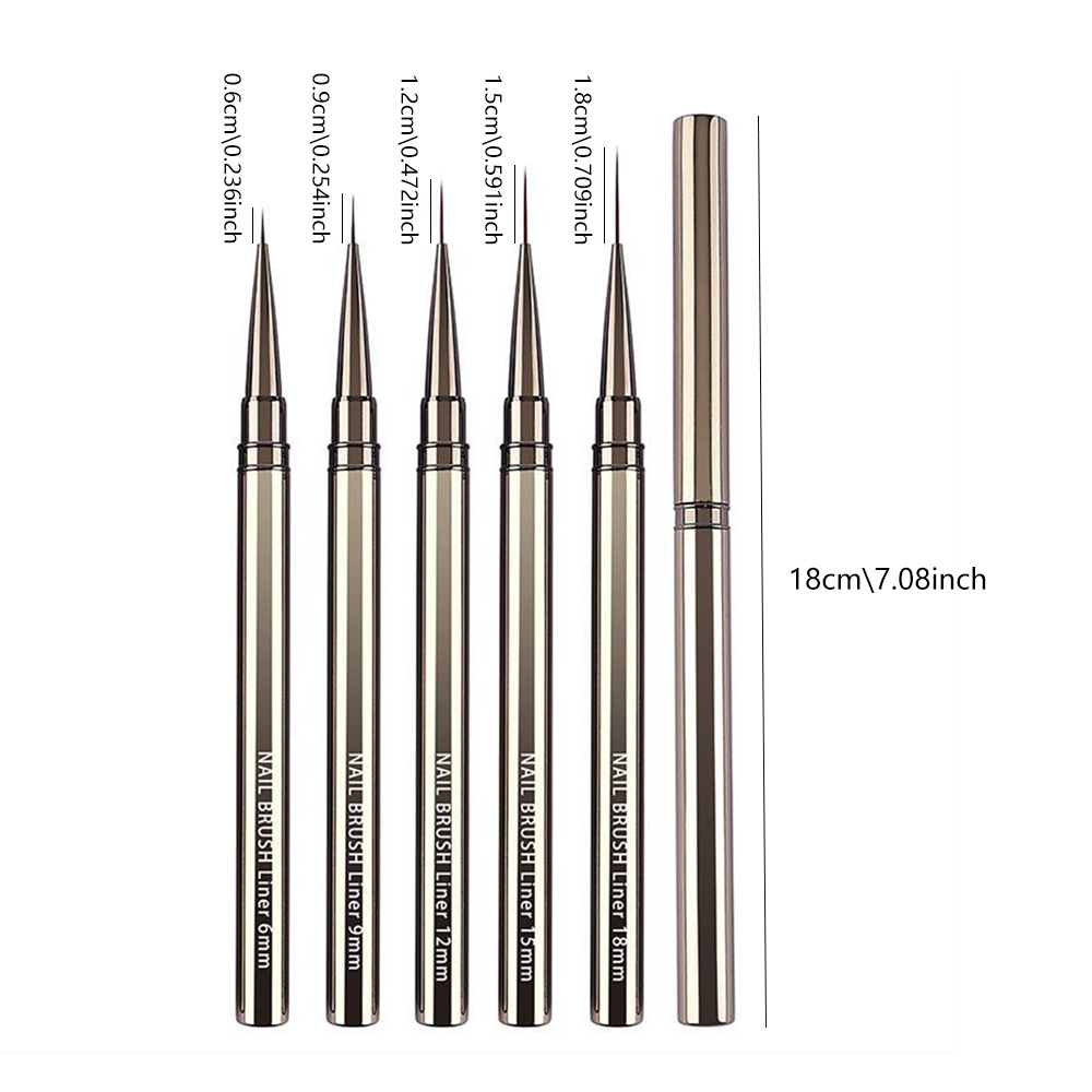 Набор профессиональных кистей  – обзор и цена Nail Art Brush Set