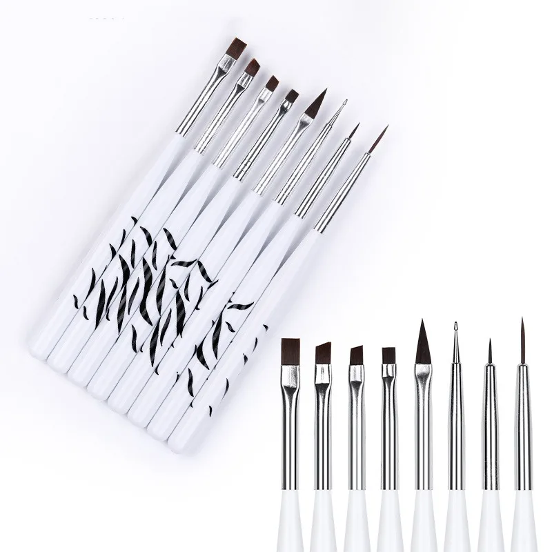 Кисть для дизайна ногтей, кист – обзор и цена Nail Art Brush Set