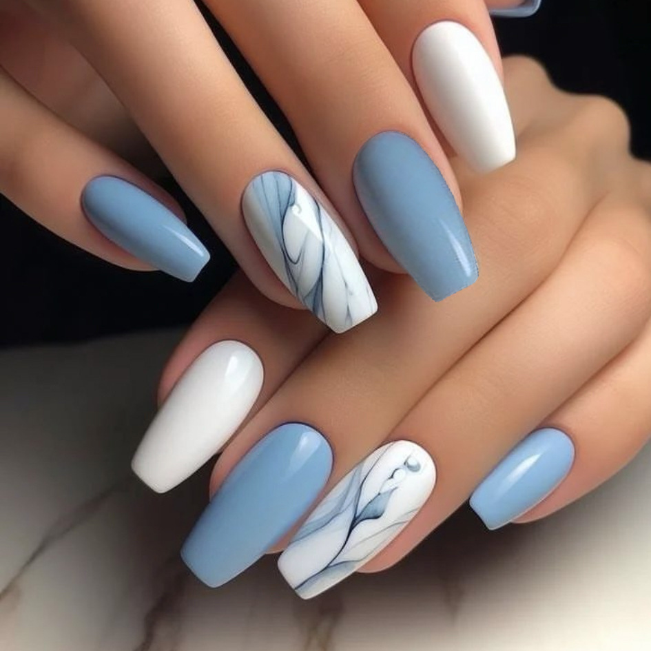 24 шт., накладные ногти с леоп – обзор и цена Nail Art Leopard