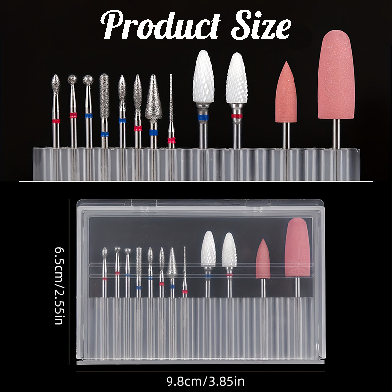 Набор из 13 насадок для маникю – обзор и цена Nail Art Brush Set