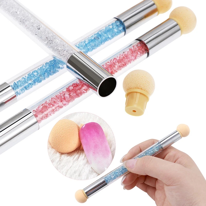 Сменные головки губки с кругло – обзор и цена Dip Powder Nail