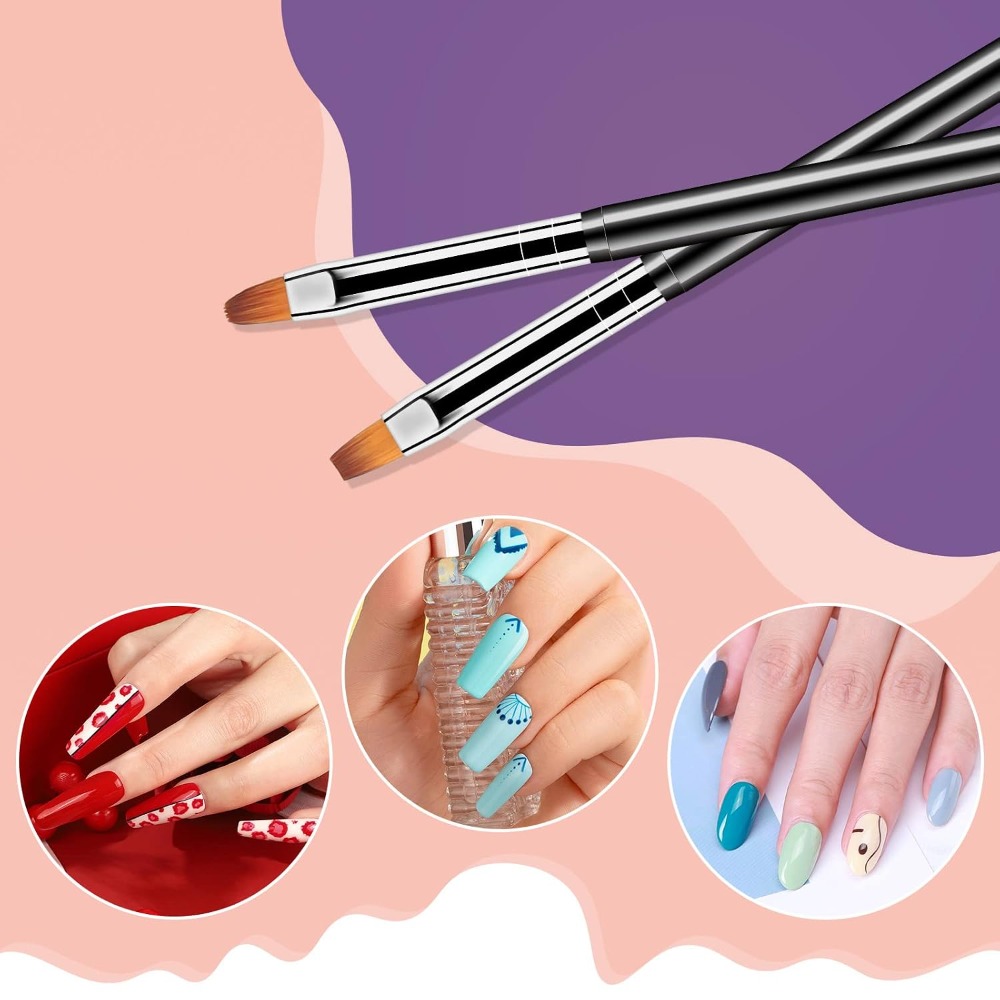 Набор из 6 двусторонних инстру – обзор и цена Nail Art Brush Set