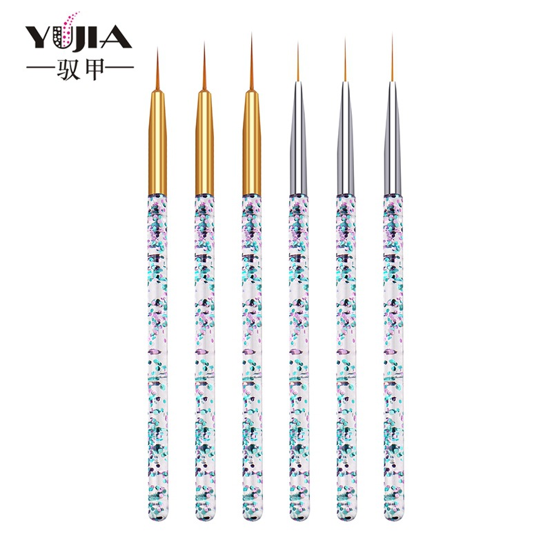 Набор из 3 прозрачных кистей д – обзор и цена Nail Art Brush Set