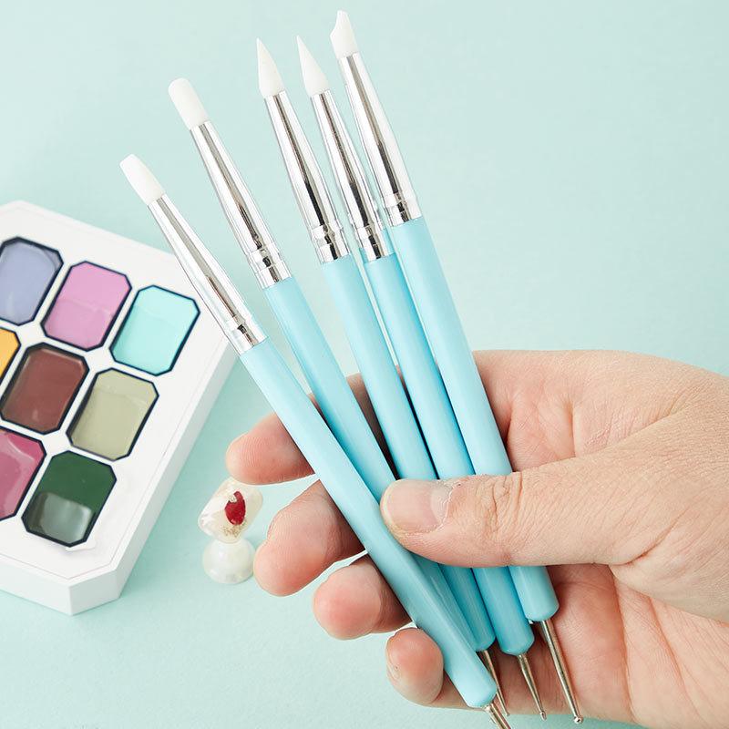 Набор из 1/10/15 шт. двусторон – обзор и цена Nail Art Brush Set