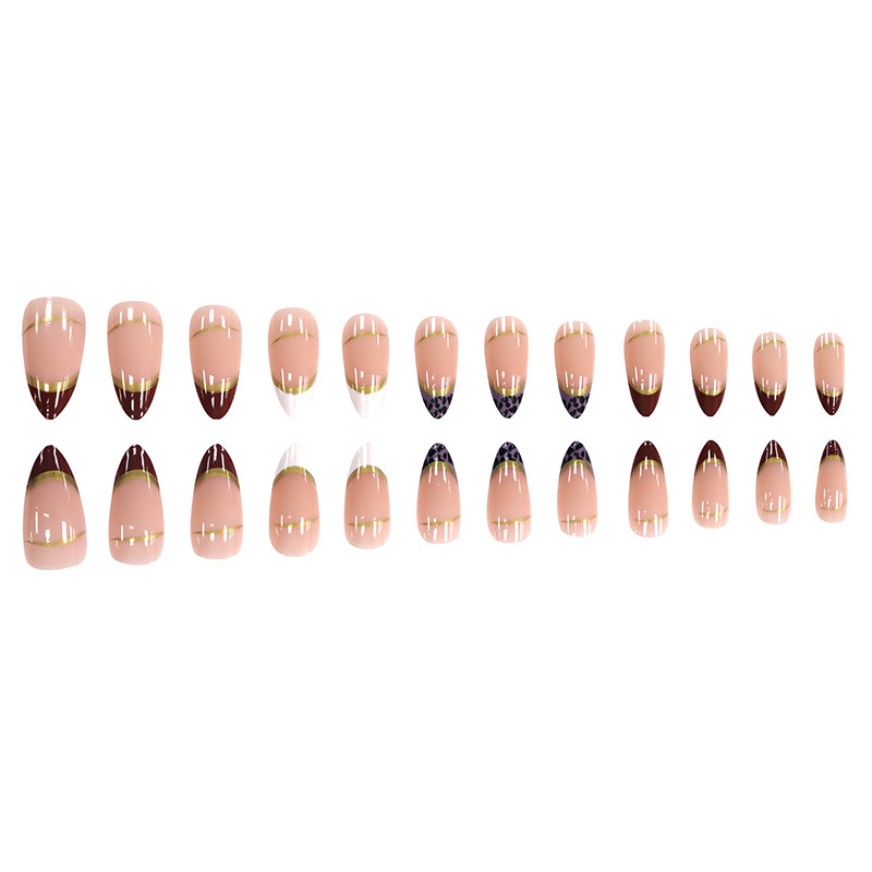 Искусственные ногти средней дл – обзор и цена Nail Art Leopard