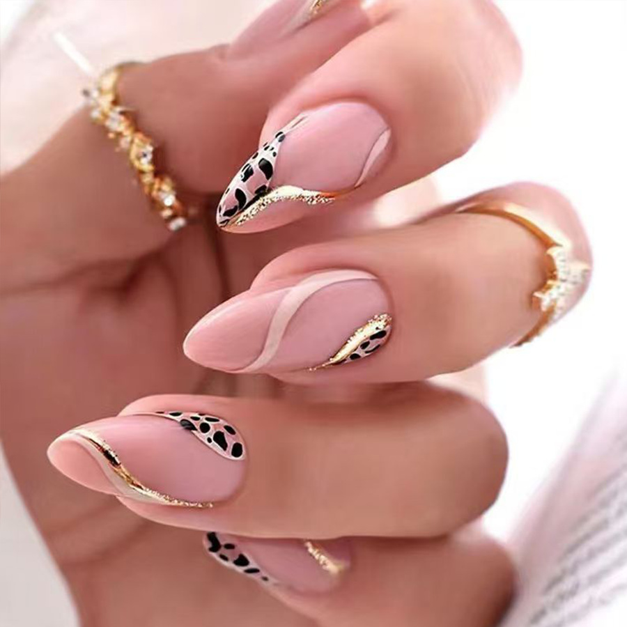 Искусственные ногти средней дл – обзор и цена Nail Art Leopard